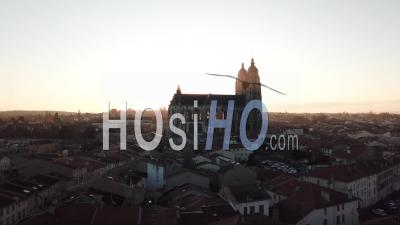 Basilica Of Saint-Nicolas-De-Port - Lorraine - Video Drone Footage