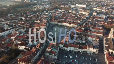 Place Duroc In Pont-A-Mousson - Video Drone Footage