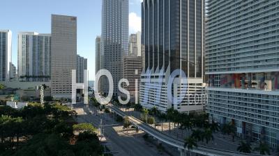 Intercontinental Hotel Miami On Pandemic - Vidéo Par Drone