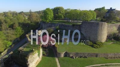 Château De Montaigu - Video Drone Footage In Spring