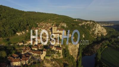 Le Village Perché De Saint-Cirq-Lapopie, Vidéo Drone