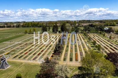 Veldheer Tulip Farm - Aerial Photography