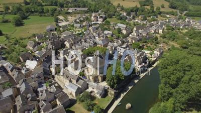 Le Village De Sainte-Eulalie-D'olt, Vidéo Drone