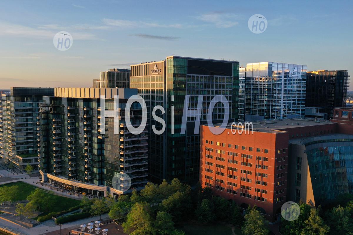 Boston Massachusetts - Photographie Aérienne