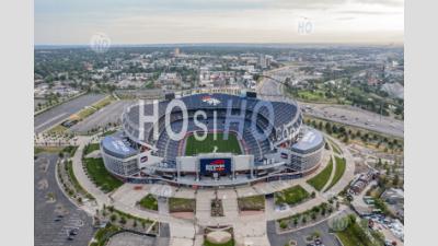 Empower Field At Mile High - Aerial Photography