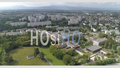 Mulhouse City And Suburbs - Video Drone Footage