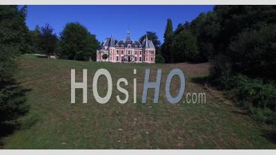 Chateau De Walmath Or Valmate - Video Drone Footage