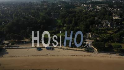 Le Prieuré à Dinard, Bretagne, France - Vidéo Aérienne Par Drone