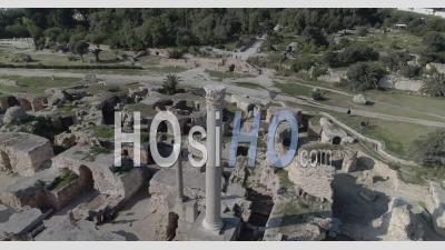 Les Thermes D'antonin à Carthage - Vidéo Aérienne Par Drone