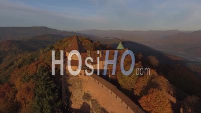 Haut-Koenigsbourg, Alsace - Video Drone Footage