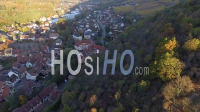 Kaysersberg, Alsace - Video Drone Footage