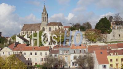 Port Saint-Nicol Video Drone Footage, Conflans Sainte-Honorine
