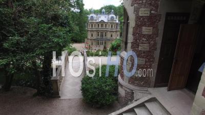 Castle Of Monte-Cristo Near Paris - Video Drone Footage