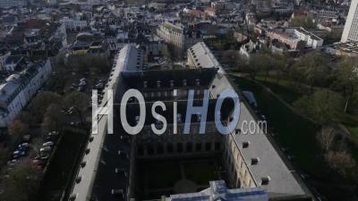 Saint-Vaast Abbey Of Arras - Video Drone Footage