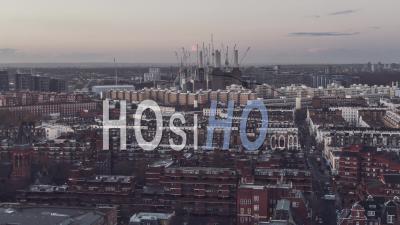 Battersea, Vue Aérienne De Londres, Royaume-Uni - Vidéo Par Drone