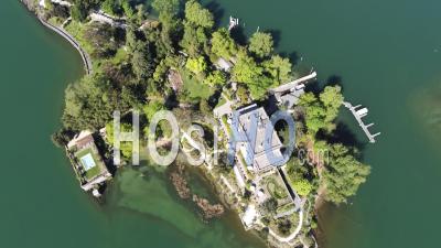 Brissago Islands, Switzerland - Video Drone Footage