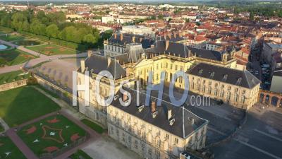 Luneville Castle - Lorraine - Video Drone Footage