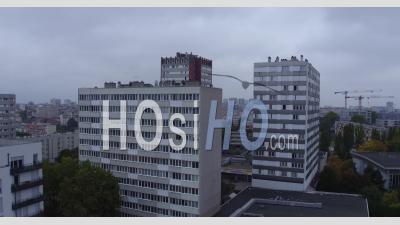 Bâtiments Et Immeubles à Appartements à Bagnolet - Vidéo Par Drone