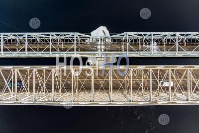 Two Iron Bridges From Above - Aerial Photography