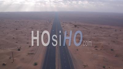 Desert Road, Video Drone Footage