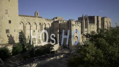 Palais Des Papes, Avignon - Video Drone Footage
