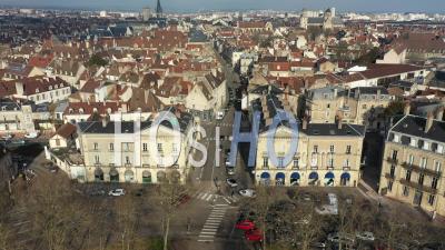 City Of Dijon - Video Drone Footage