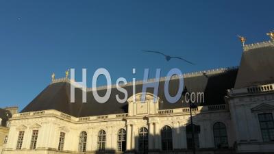 Parlement De Bretagne à Rennes, Bretagne, France En Hiver - Vidéo Par Drone