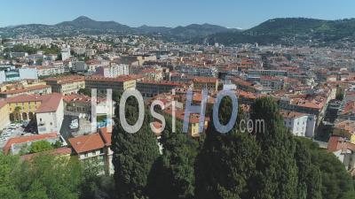 Nice French Riviera City - Video Drone Footage
