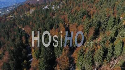 Route De Passy Plaine Joux - Video Drone Footage