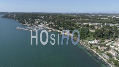 Plage De L'étang De Berre, Istres - Vidéo Drone