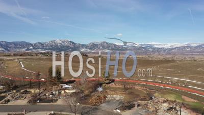 Colorado Wildfire Détruit 1000 Maisons - Vidéo Par Drone