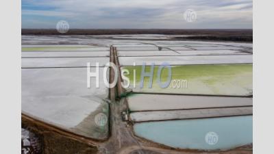 Cargill Solar Salt Plant - Aerial Photography