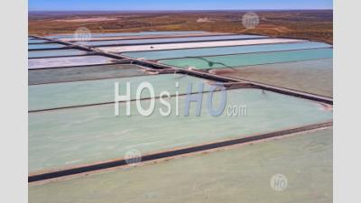 Intrepid Potash Mine Evaporation Ponds - Aerial Photography