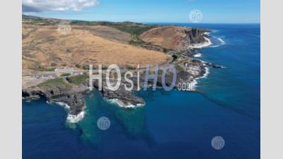 Cap La-Houssaye, Reunion Island, Unesco World Heritage Site, Saint-Paul, France - Aerial Photography