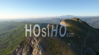 Bugarach Mountain, France - Video Drone Footage