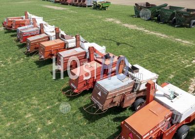 Used Farm Equipment - Aerial Photography