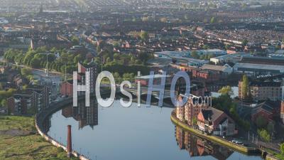 Vue Aérienne De Belfast Uk, Irlande Du Nord, Royaume-Uni - Vidéo Par Drone