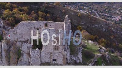 Château De Crussol, Saint-Péray - Video Drone Footage