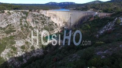 Bimont Dam And Lake - Video Drone Footage