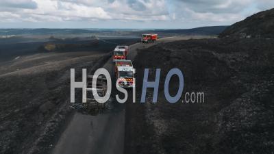 Incendies En Bretagne - Juillet 2022 - Images Vidéo Drone