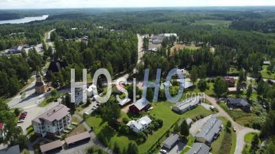 Lemi, A Little Village In Karelia - Video Drone Footage
