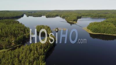  Lac Kuolimo à Suomenniemi - Vidéo Par Drone