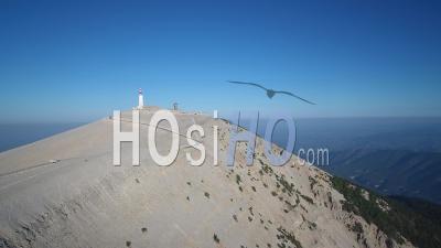 Summit Of Mont Ventoux - Video Drone Footage