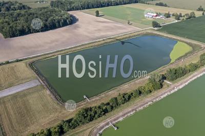 Wastewater Stabilization Lagoons - Aerial Photography
