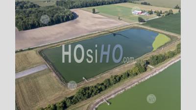 Wastewater Stabilization Lagoons - Aerial Photography
