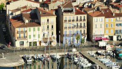 La Ciotat, Old Port, France - Video Drone Footage