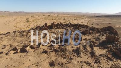 Hassis-Ba-Hallou Village's Ruins In Morocco - Video Drone Footage