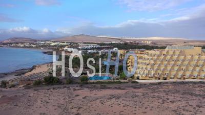  Espagne, Îles Canaries, Fuerteventura, Péninsule De Jandia, Costa Calma - Vidéo Drone