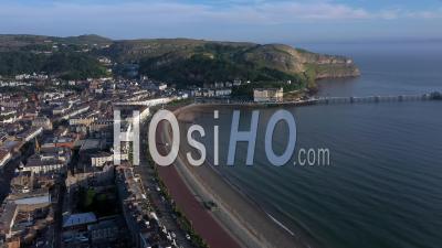 Aerial Of Llandudno, Gwynedd, North Wales, United Kingdom - Video Drone Footage