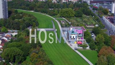Le Parc Jean Moulin - Les Guilands Et La Maison Du Parc Vidéo Drone